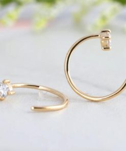 Open Hoop Earring