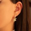 Letter Earring