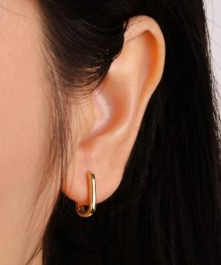 Square Hoop Earring