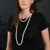 Long Pearl Necklace