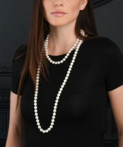 Long Pearl Necklace