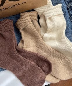 Simple Brown Sock