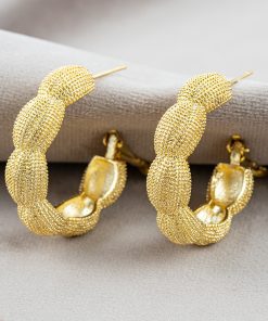 Hoop Earring, 4cm