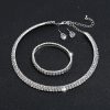 Classic Bracelet Earring Necklace Set