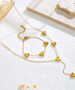 Bracelet Necklace Set