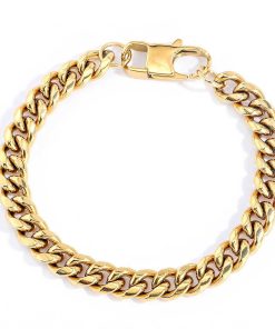 Dainty Gold Chain Bracelet for Women