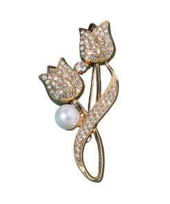 Rhinestone Brooch