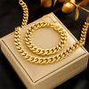 Fashion Bracelet Necklace Set