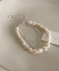 Pearl Chain Bracelet