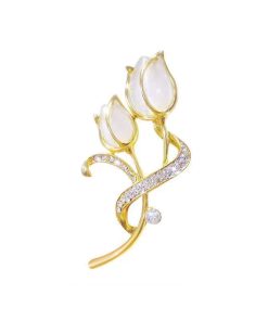 Exquisite anti slip suit brooch