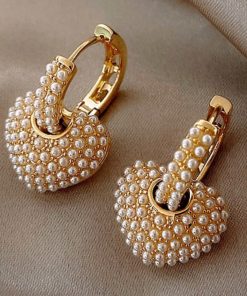 Original Design Vintage Pearl Earring
