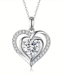 Classic Heart Pendant Necklace