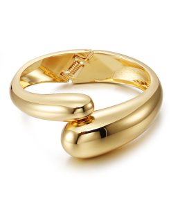 Gold Open Bangle