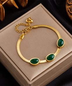 Adjustable Gold Bracelet & Necklace