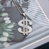 Rhinestone Pendant Necklace