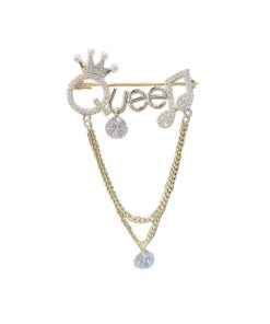 New fashionable letter brooch