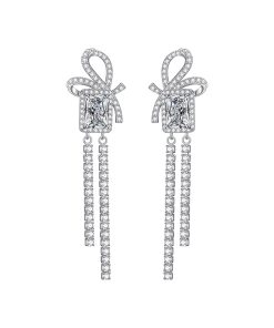CZ Drop Earring