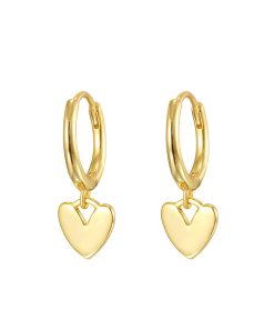 Heart Hoop Earrring
