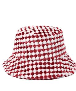 Knit Bucket Hat Fisherman Cap