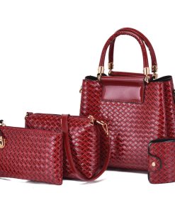 Women Fashion Leather Handbags Tote Bag, Bucket and Purse Bag Sets