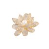 Pearl brooch pins for women