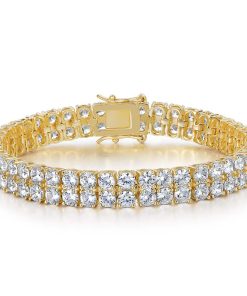 Gold CZ Bracelet