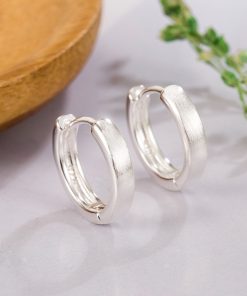 White Earring