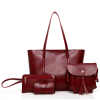 Fashion Large Capacity Retro Girl Shoulder Handbag Set