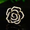 Black brooch