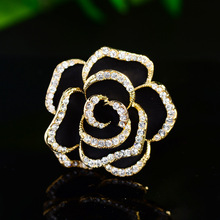 Black brooch