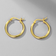 Vintage Gold Hoop Earring for Women