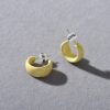 Open hoop earring