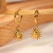 Clear Pendant Earring