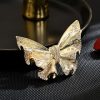 Clear fashion brooch