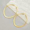 New Gold Plated Hoop Earring