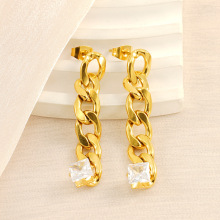 New Zircon Stone Earring