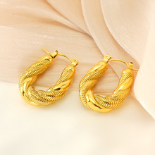 Fashion 18k Gold-plated earring
