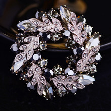 CZ brooch