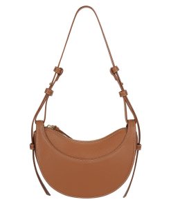 Cow Leather Hobo Bag for Women, 25*15cm