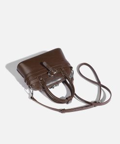 Casual Handbags Women Leather Shoulder Purse, 28*9*14cm