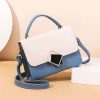 Leather Business Envelope Bag Crossbody Bag, 22*15cm