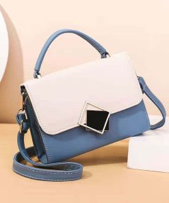 Leather Business Envelope Bag Crossbody Bag, 22*15cm