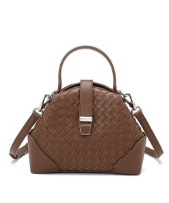 Leather Crossbody Shoulder Bag, 18*12cm
