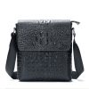 Business Casual Men's hand-held Crossbody bag， 25*8*18cm