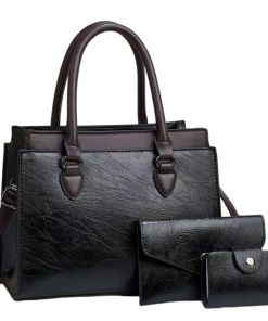 Fashion Leather Handbags Tote Bag, Bucket and Purse Bag Sets
