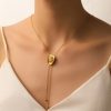 Elegant Long Sweater Necklace