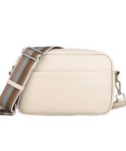 Trendy Men  Leather Shoulder Crossbody Bag, 24*7*18cm