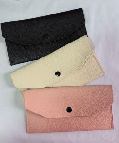 Women's Fashion Leather Classic Envelope Bag, 22*15cm