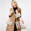 Leather Women's Handbags Set