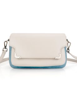 Leather Crossbody Messenger Bag, 23*17*7cm